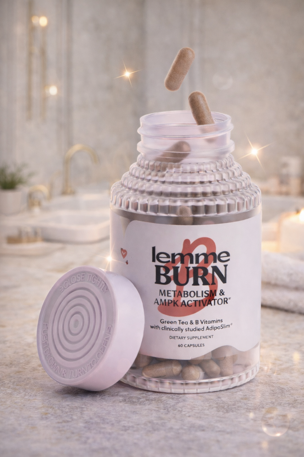 Vitaminas Lemme Burn para el Metabolismo | Apoyo para Quema de Grasa, Energía y Control de Peso