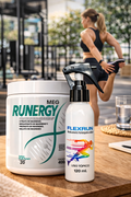 ⚡ Combo Runergy + FlexRun Spray – Energía, Recuperación y Alivio Muscular Total