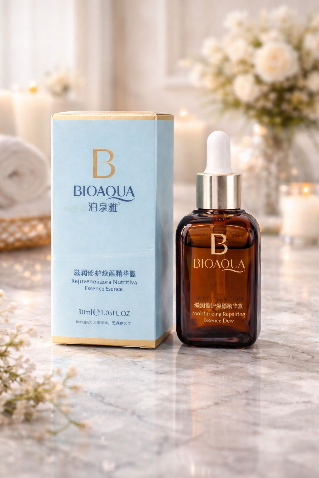 Esencia Nutritiva Rejuvenecedora BIOAQUA – Hidratación y Piel Radiante