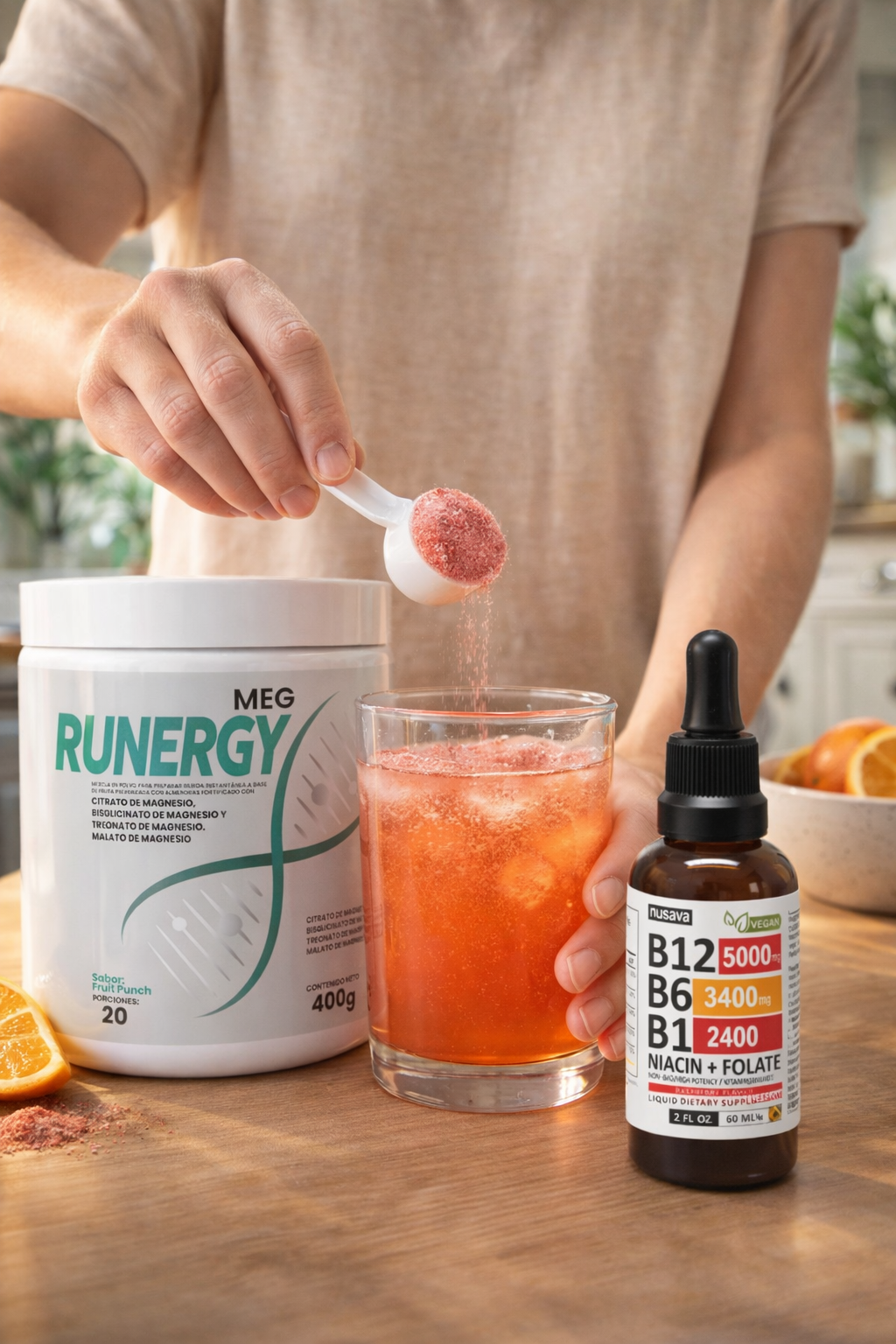⚡ Combo Energía Total Runergy + Vitamina B Complex – Rendimiento, Enfoque y Vitalidad
