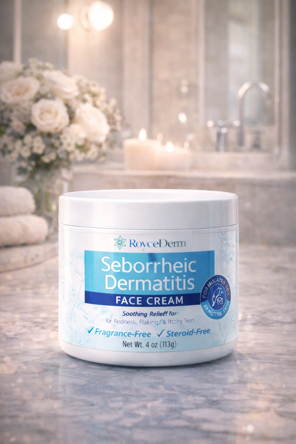 ROYCEDERM CREMA FACIAL PARA DERMATITIS SEBORREICA