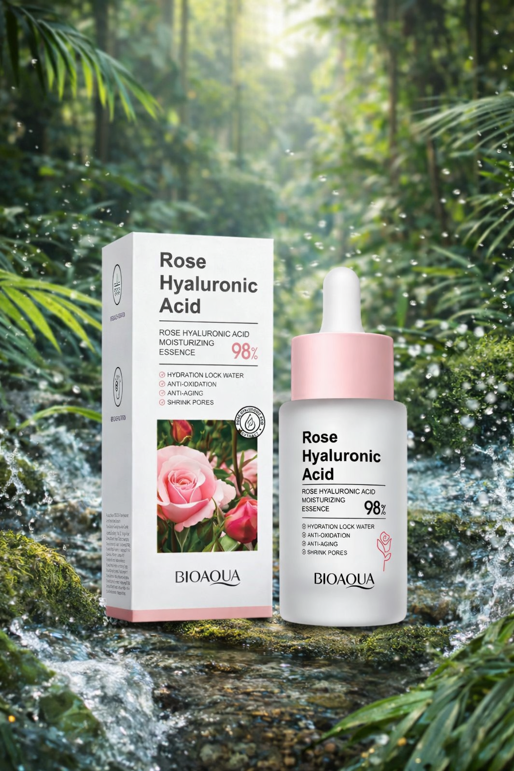 SERUM ROSAS Y ACIDO HIALURONICO BIOAQUA