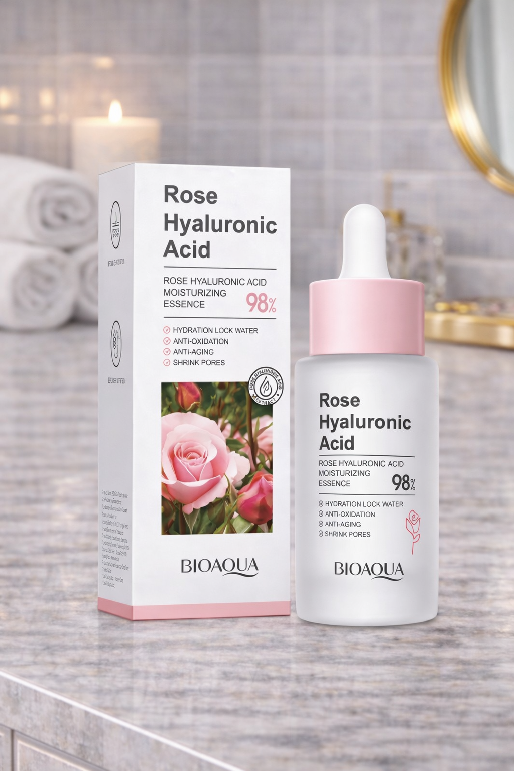 SERUM ROSAS Y ACIDO HIALURONICO BIOAQUA