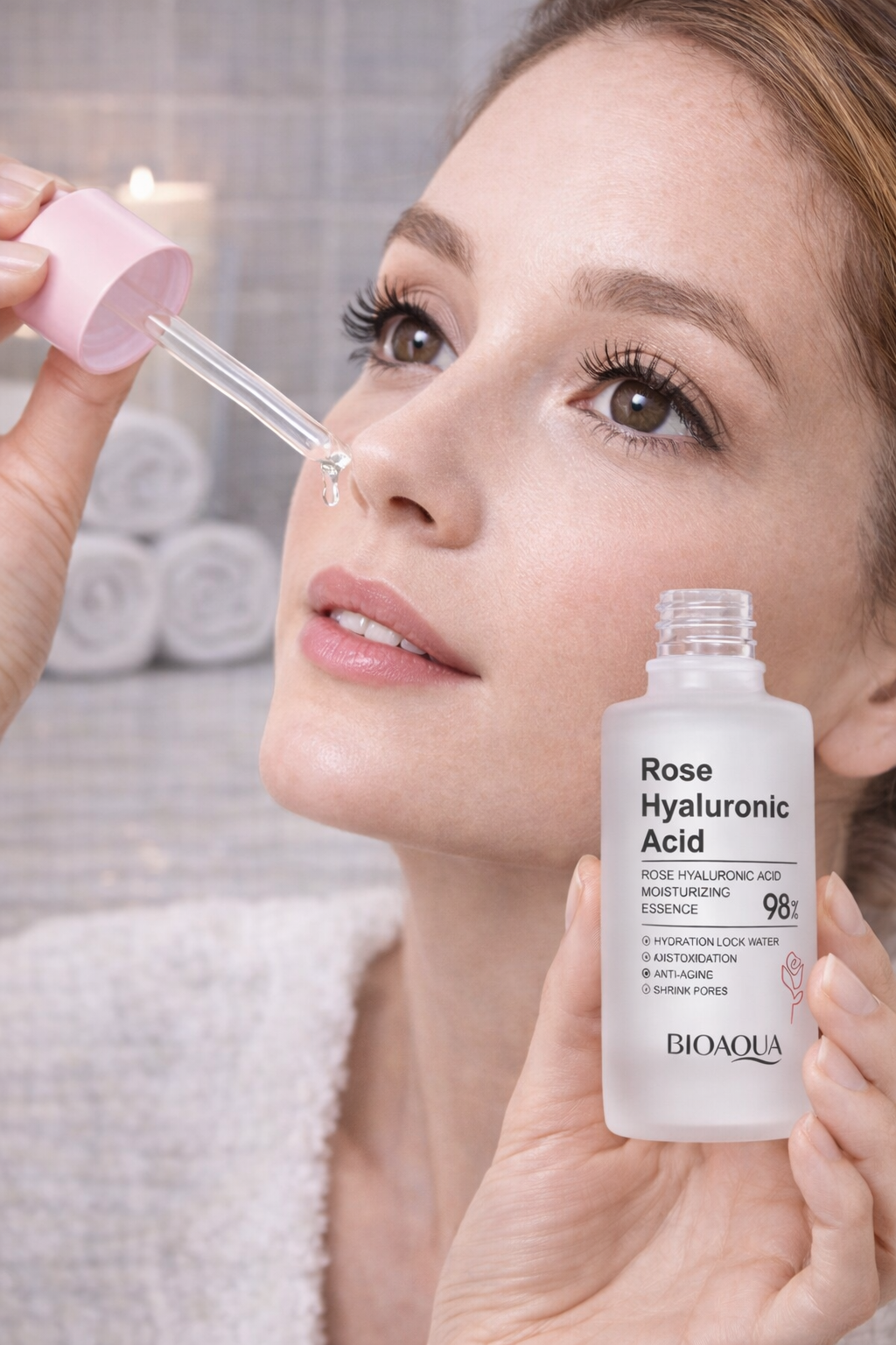 SERUM ROSAS Y ACIDO HIALURONICO BIOAQUA