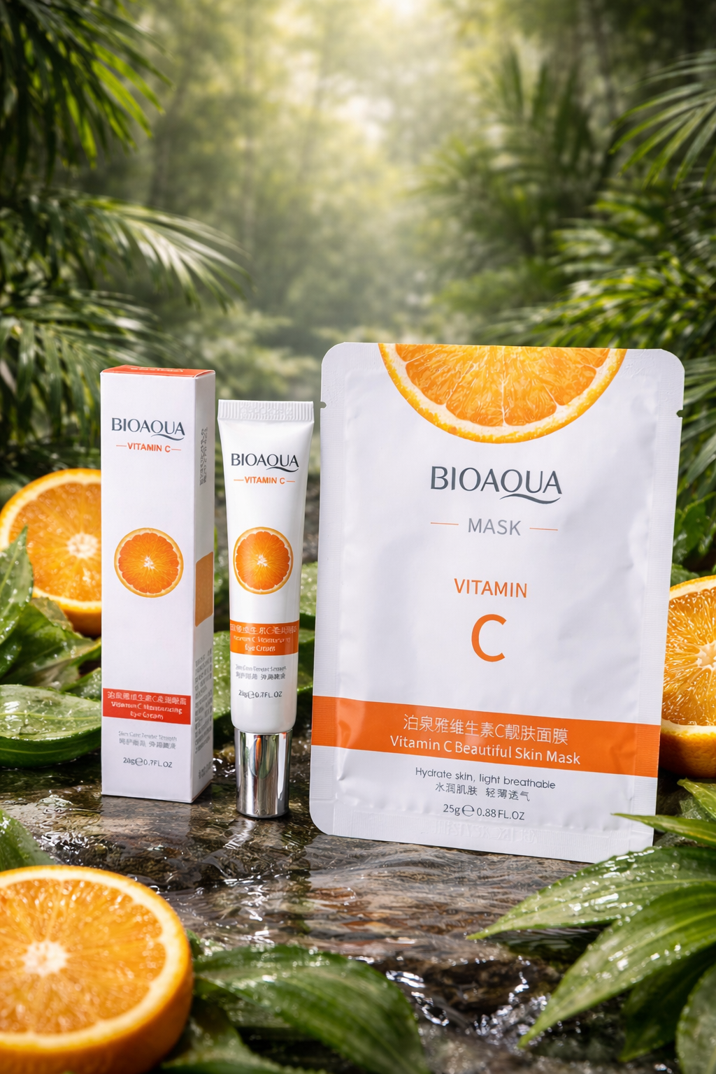CONTORNO + MASCARILLA VITAMINA C
