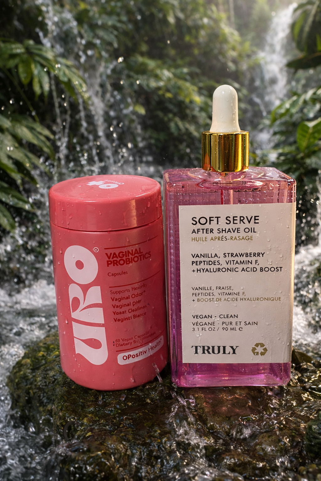 💖 Combo Cuidado Íntimo Completo – Aceite Post Depilación + Probióticos URO 💖