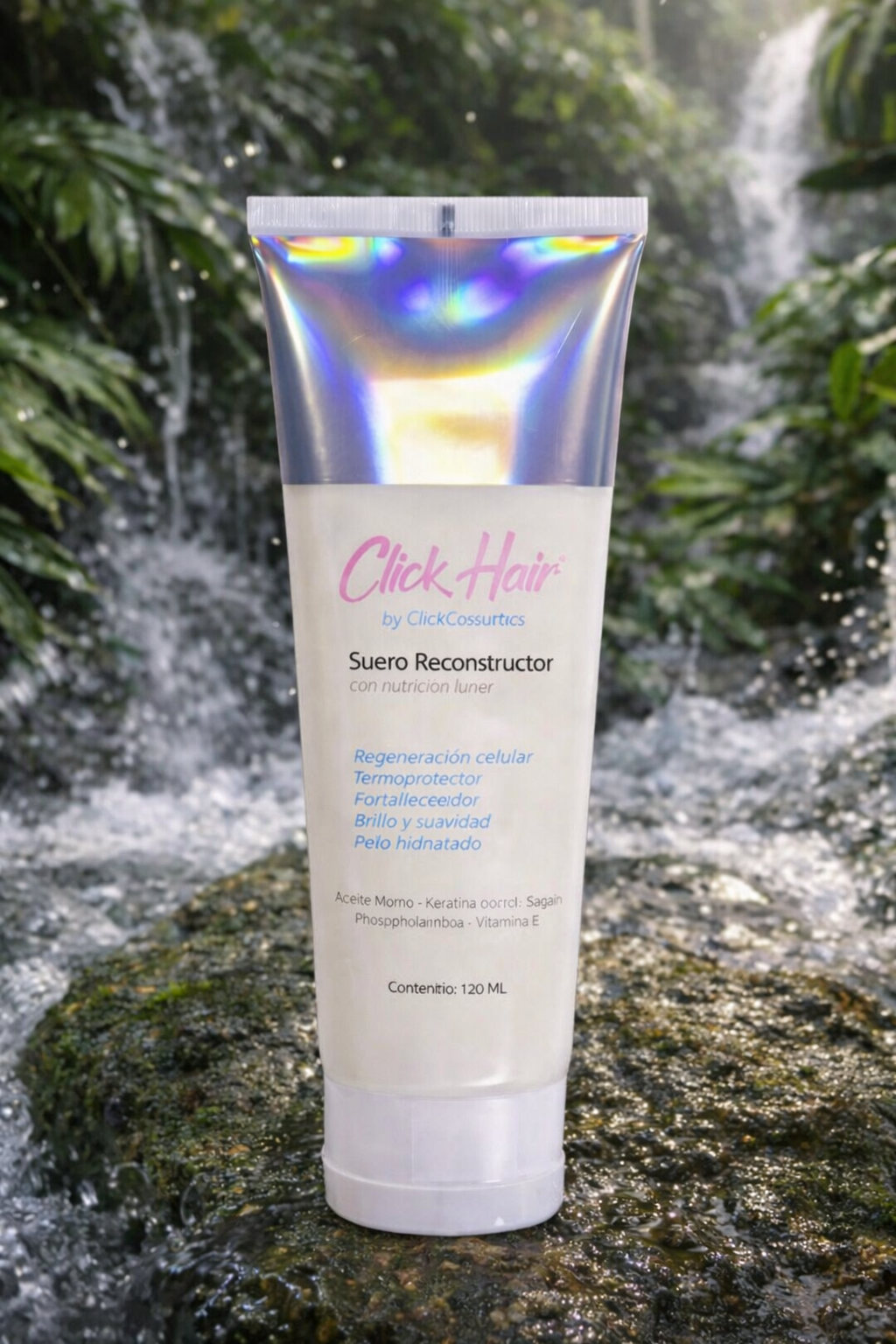 ✨ Suero Reconstructor Click Hair – Reparación, Brillo y Protección Capilar ✨
