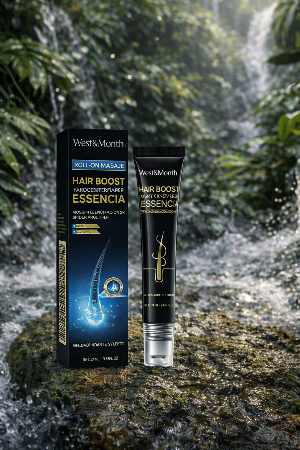 ✨Hair Boost Essencia Roll-On – Activa el Crecimiento y Fortalece tu Cabello