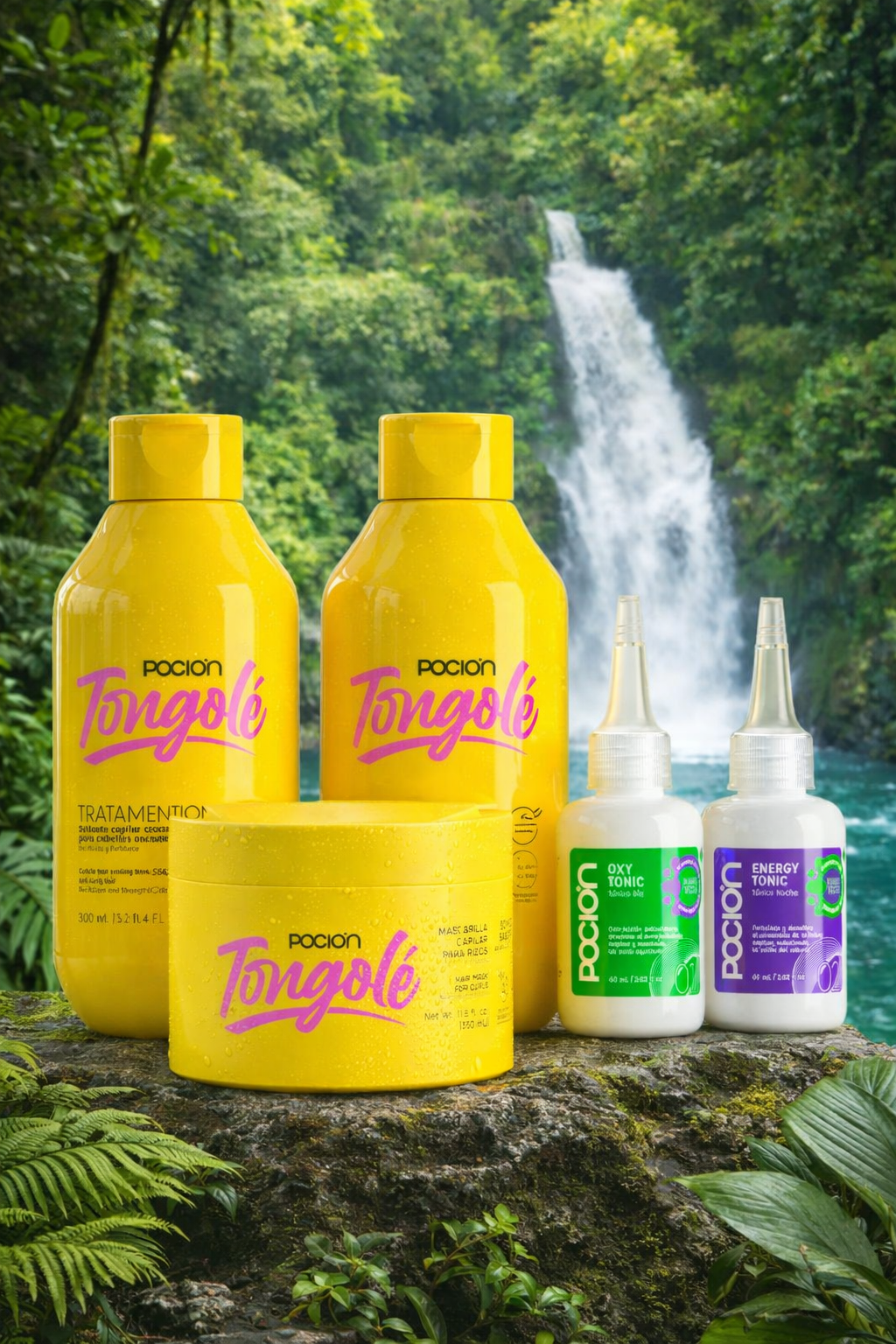 ✨ Kit Capilar Poción Tongolé – Rutina Completa para Rizos Definidos e Hidratados ✨