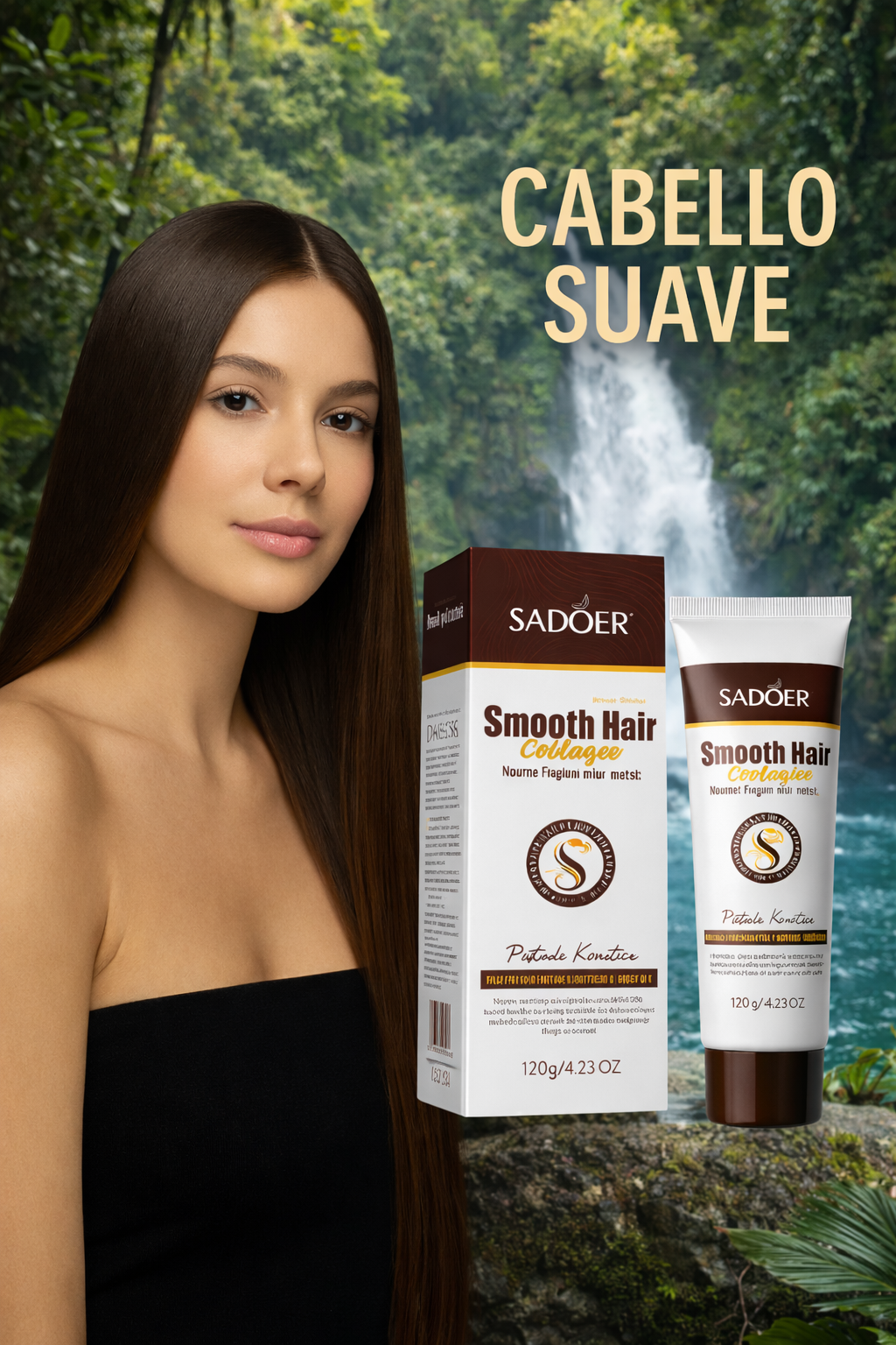 ✨ SADOER Smooth Hair Collagen – Tratamiento Capilar con Colágeno ✨