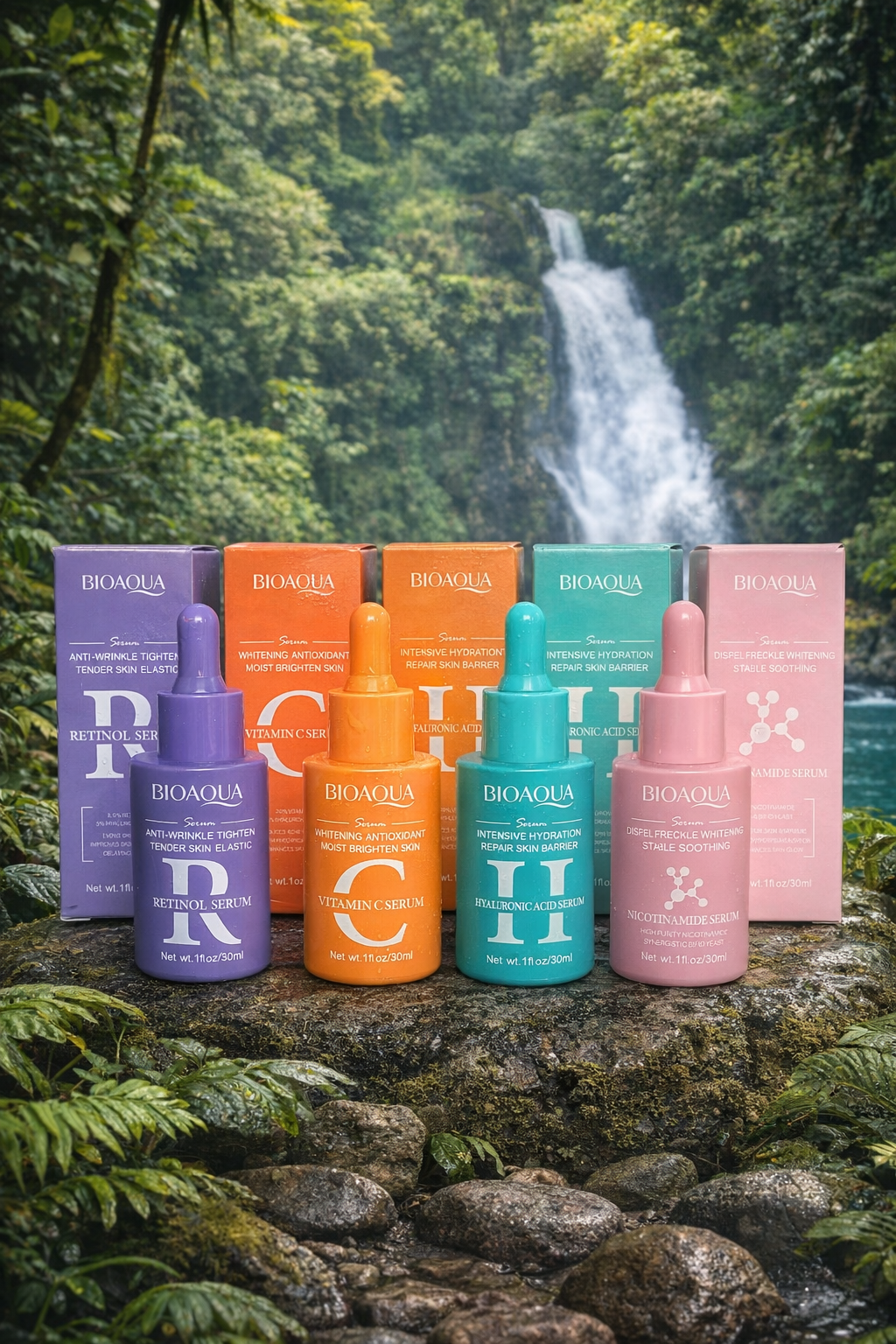 KIT X4 SERUM BIOAQUA LUJO