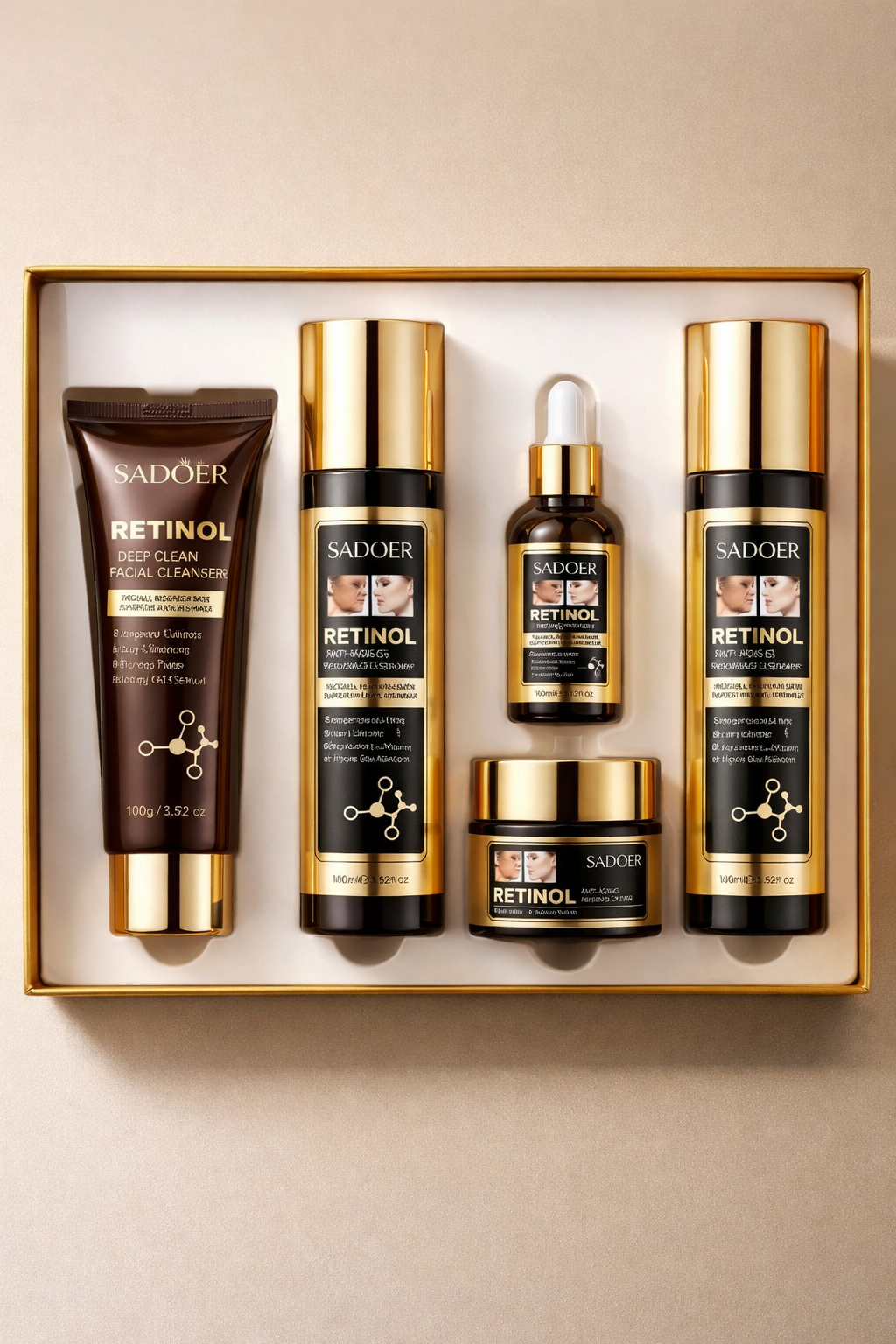 KIT RETINOL SADOER CAJA DE LUJO