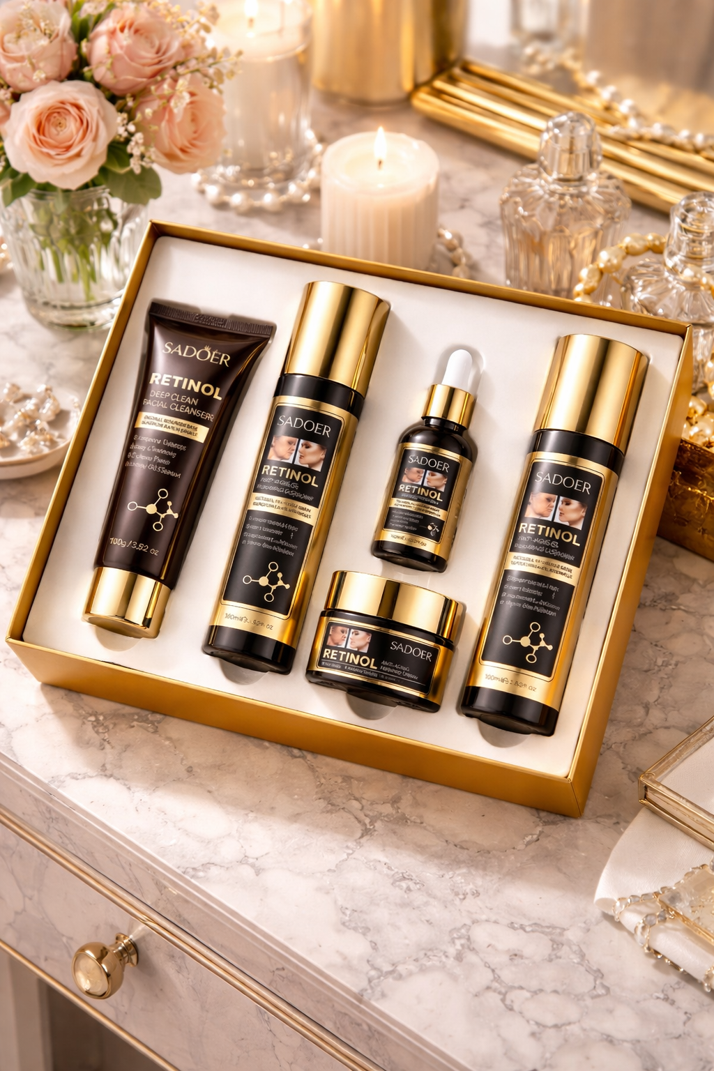 KIT RETINOL SADOER CAJA DE LUJO